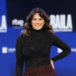 Fabiola Martínez en el plató de "Baila como puedas"