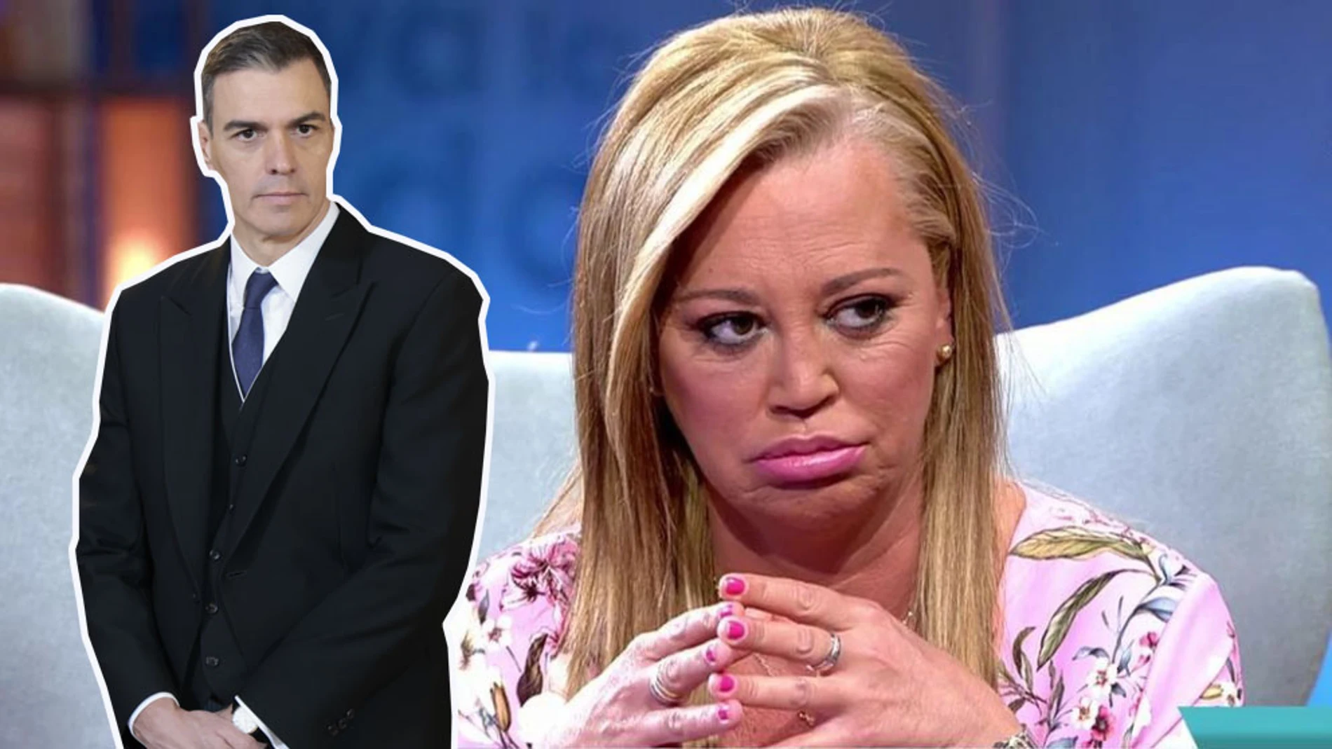 Belén Esteban y Pedro Sánchez