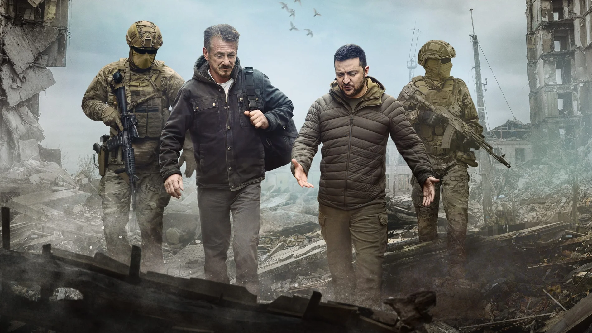 Movistar Plus+ estrena hoy "'Superpower. Sean Penn en Ucrania"