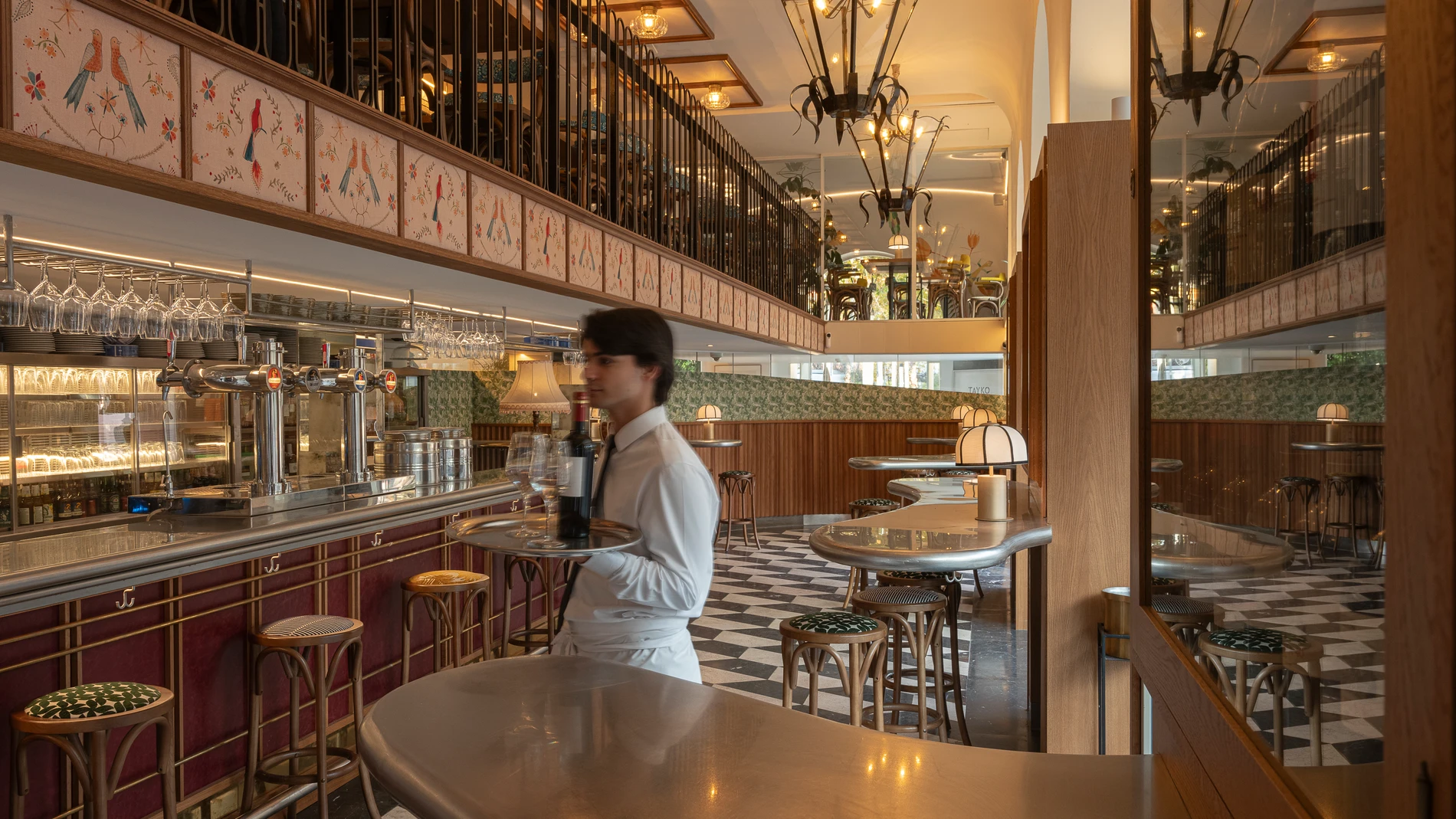 Imagen del interior del nuevo restaurante