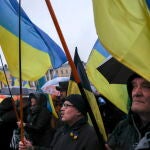 Concentración en Finlandia en apoyo a Ucrania