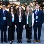 Estudiantes ganadores del Philip Jessup 