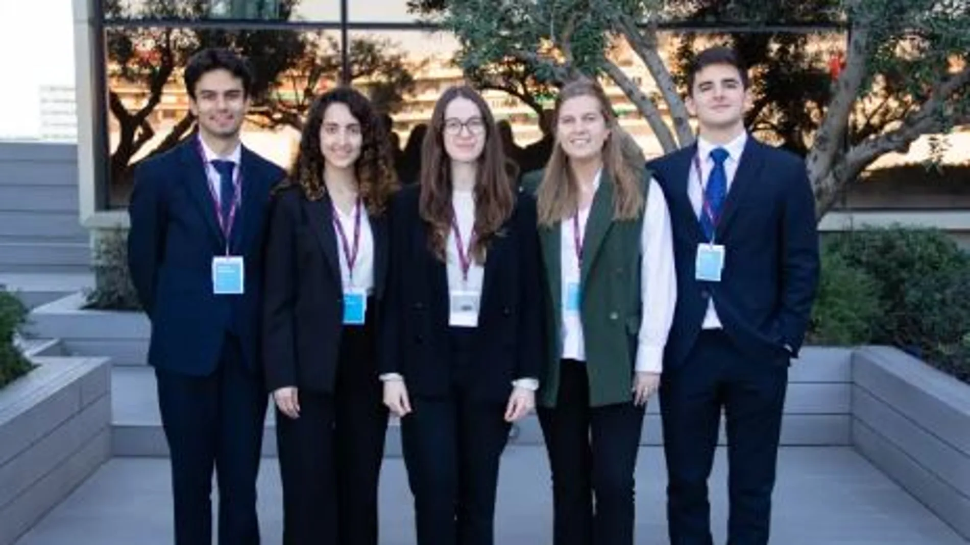 Estudiantes ganadores del Philip Jessup