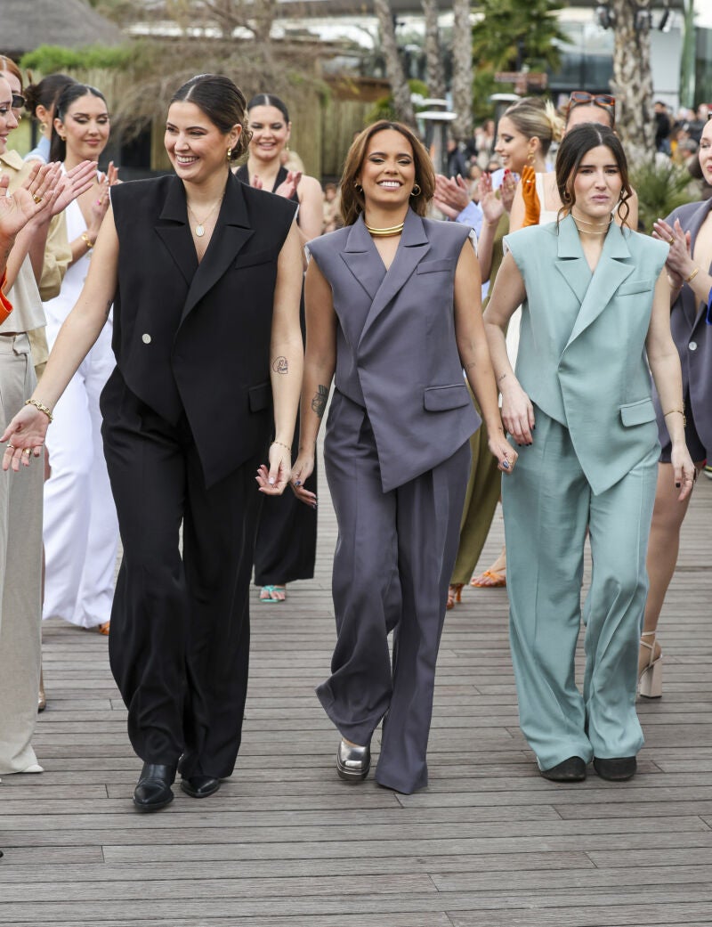 Gloria Camila junto a sus socias de Bakkus, Elisa Vázquez y Lorena Elorriaga