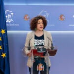 Rueda de prensa de Aina Vidal