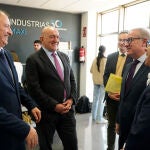 Carnero durante su visita a Industrias Maxi