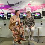 La consejera de Movilidad y Transformación Digital, María González Corral, ha visitado el Espacio CyL Digital de Valladolid para dar a conocer el nuevo servicio remoto de asesoramiento tecnológico