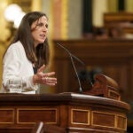 Ione Belarra de Podemos en el Congreso de los Diputados. David Jar 