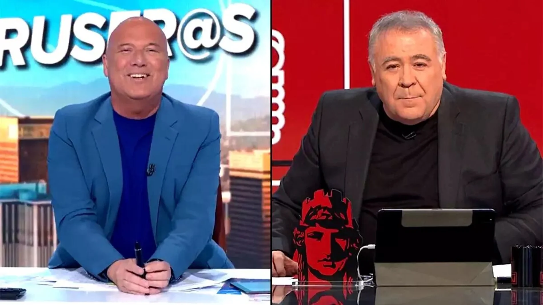 Alfonso Arús y Antonio García Ferreras