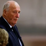 El rey Harald de Noruega