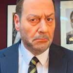 Carlos Latre caracterizado como José Luis Ábalos