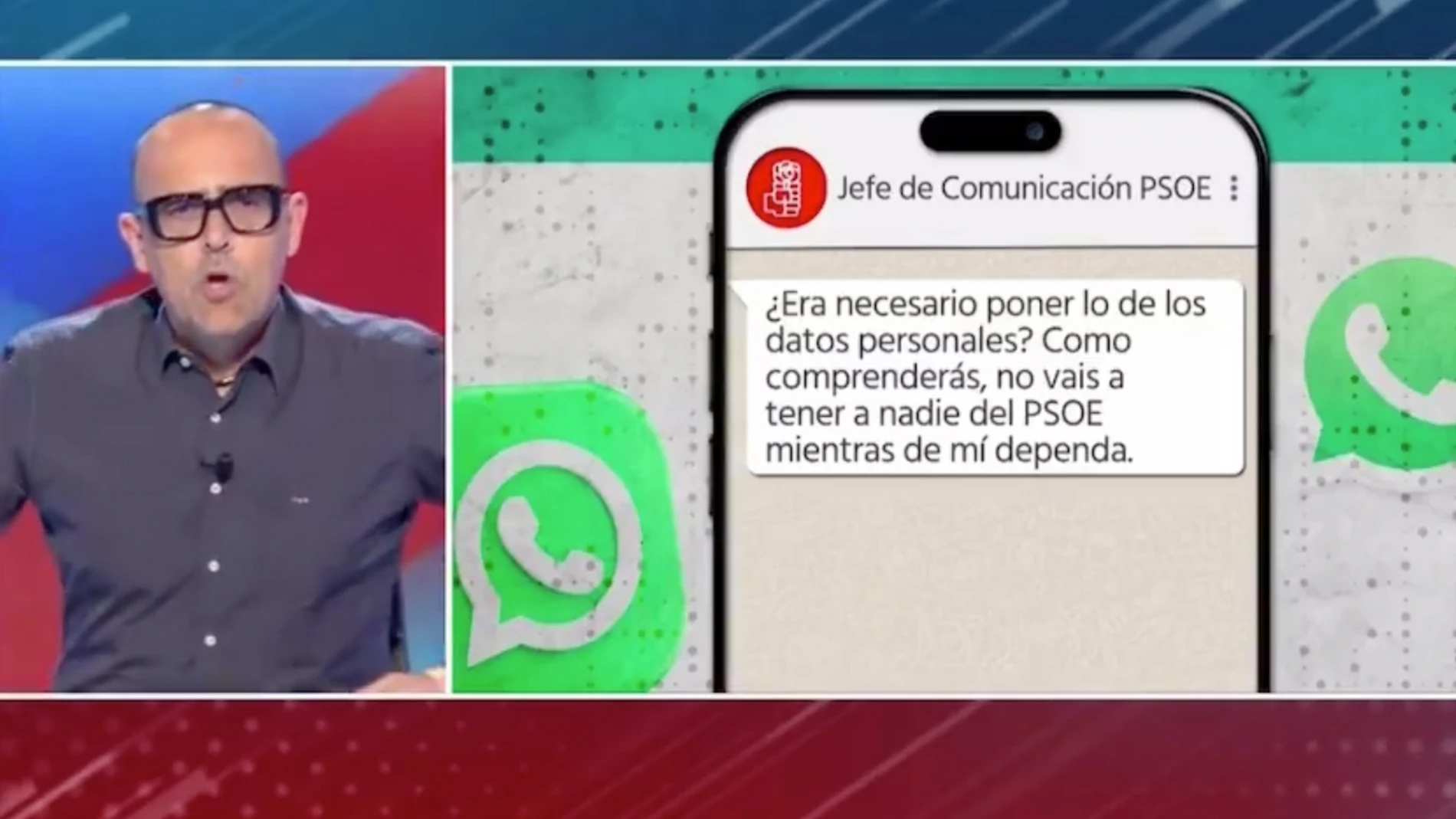 Risto Mejide estalla contra el PSOE tras las amenazas a “Todo es mentira”