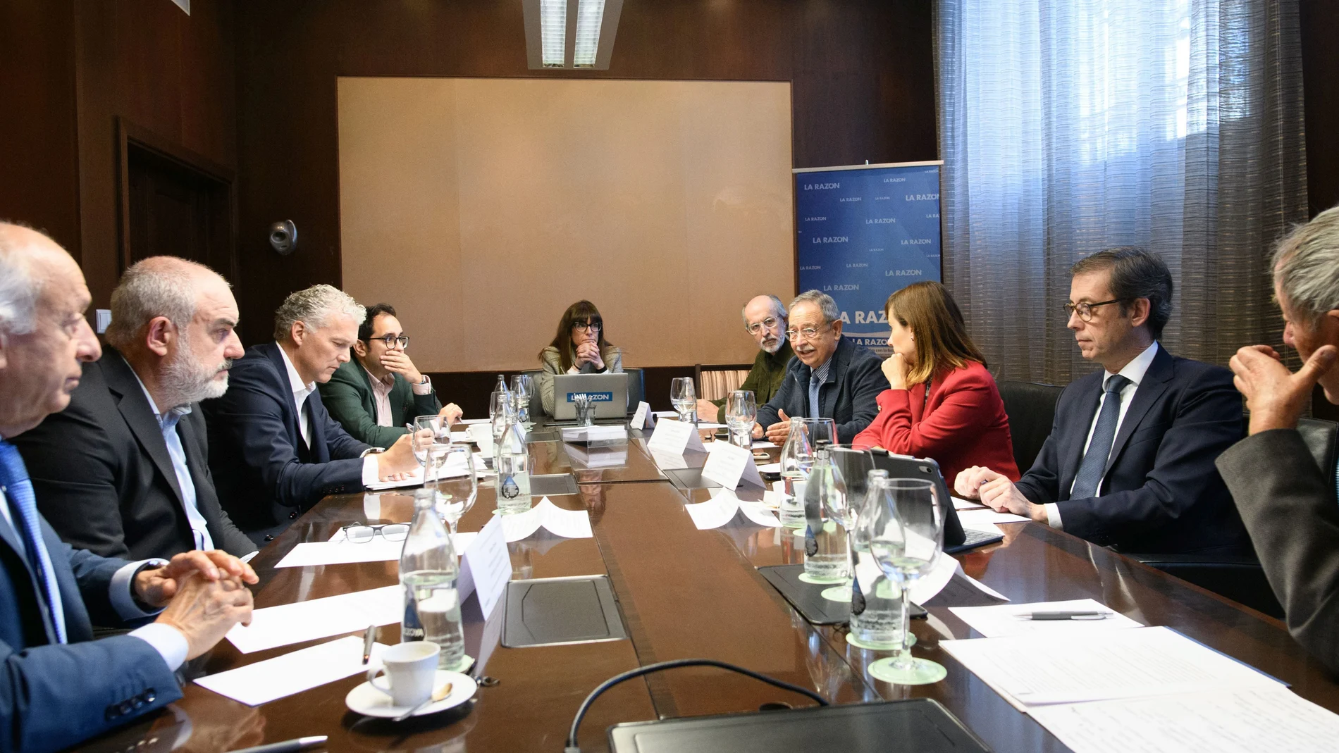 Mesa redonda del foro «Futuro del sector inmobiliario» organizado por LA RAZÓN