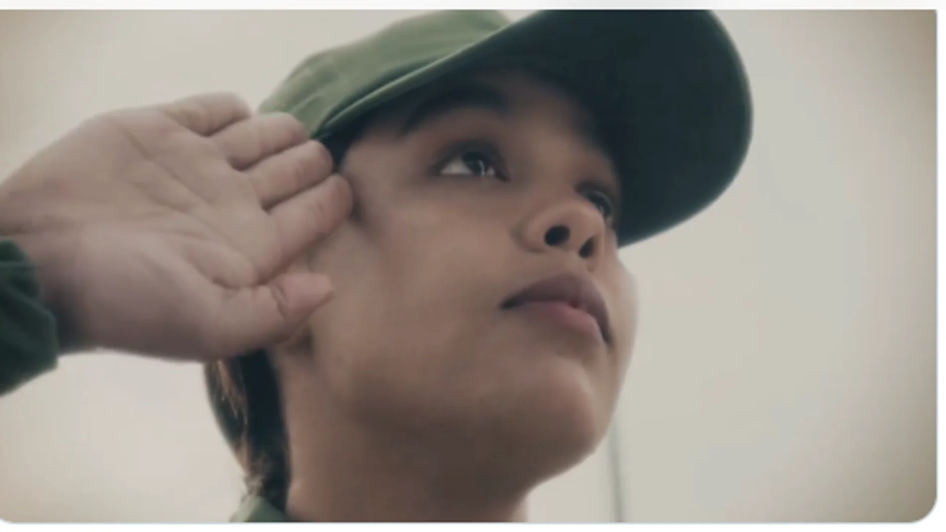 Captura del vídeo en el que se anaima a los jóvenes marroquíes a realizar la mili