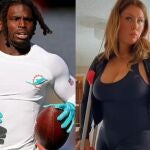 Tyreek Hill y Sophie Hall