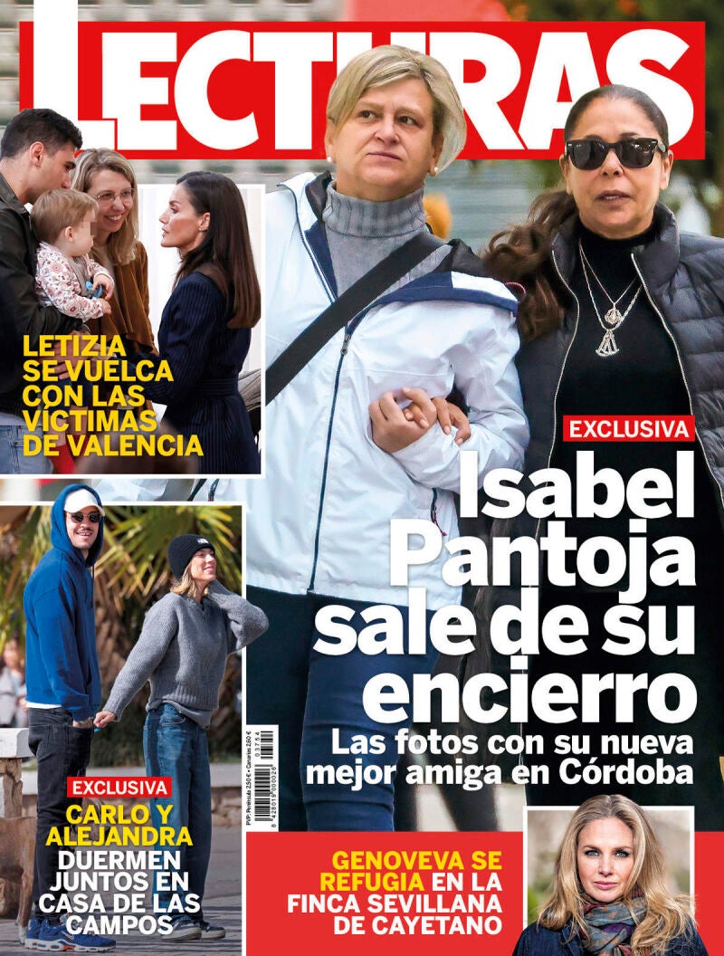 Portada de la revista "Lecturas" con Isabel Pantoja y Mariló de la Rubia