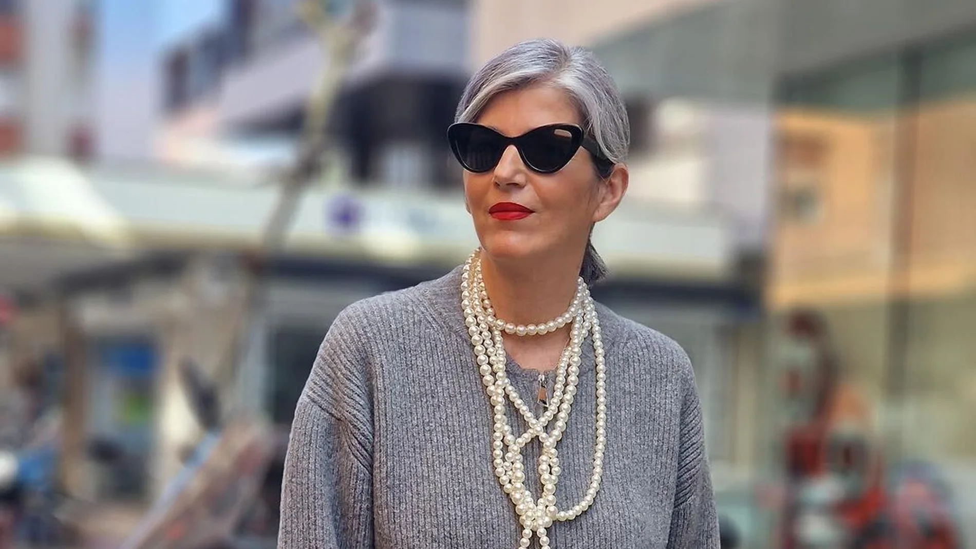 Carmen Gimeno con look de Zara.