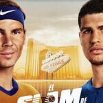 Nadal-Alcaraz en el Slam de Netflix: horario y dónde ver el partido
