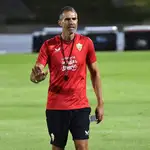 Gaizka Garitano, entrenador del Almería