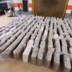 Imagen de la droga incautada