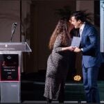 Uno de los momentos de la entrega de premios