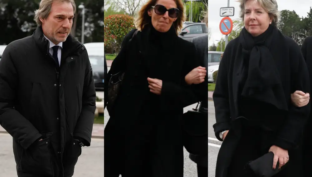 Beltrán Gómez-Acebo, Mónica Martín Luque y Simoneta Gómez Acebo