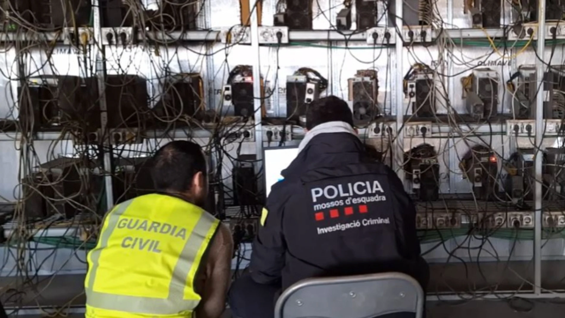 Nave desmantelada por los Mossos d'Esquadra y la Guàrdia Civil de Tarragona en Ripollet (Barcelona) MOSSOS D'ESQUADRA 03/03/2024
