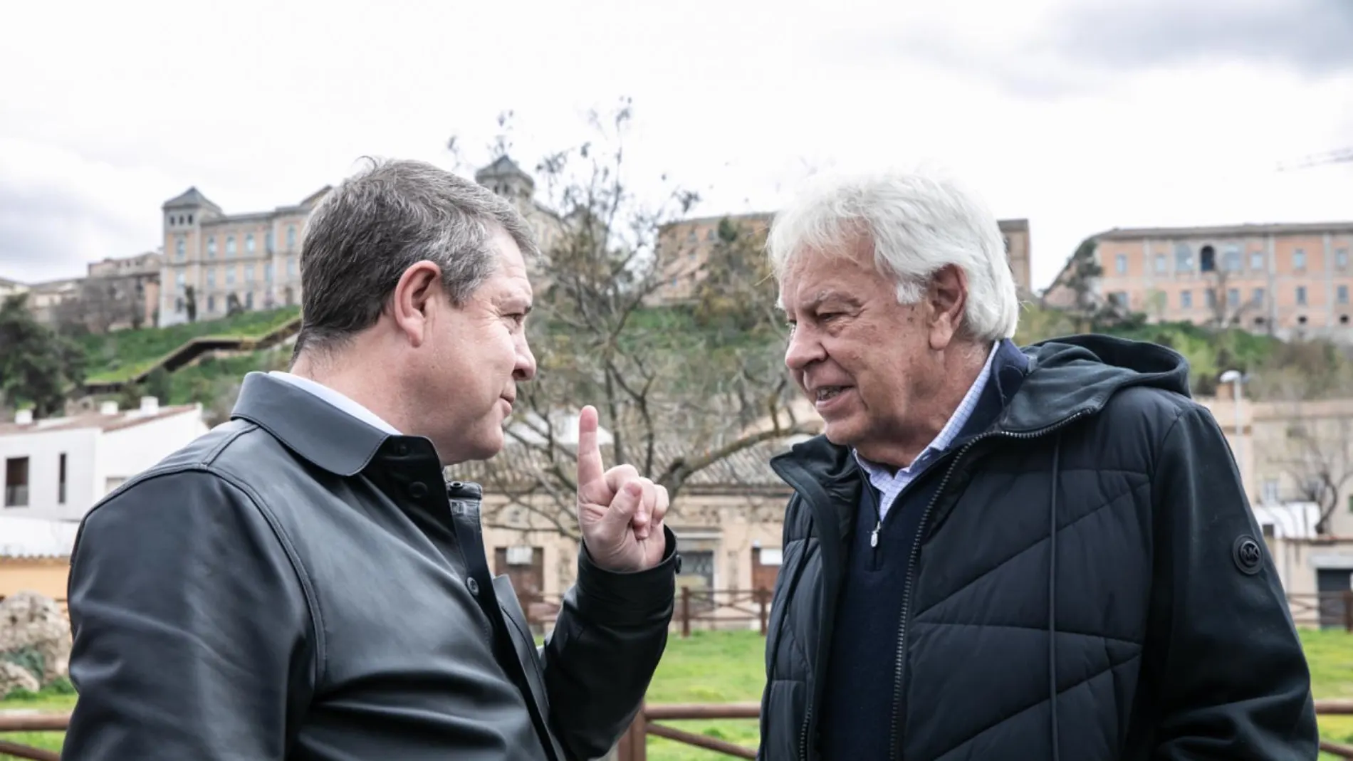 Comida entre Page y Felipe González en Toledo