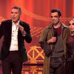 Jesús Vázquez junto a Bruno Vila en el programa 'Bailando con las estrellas'