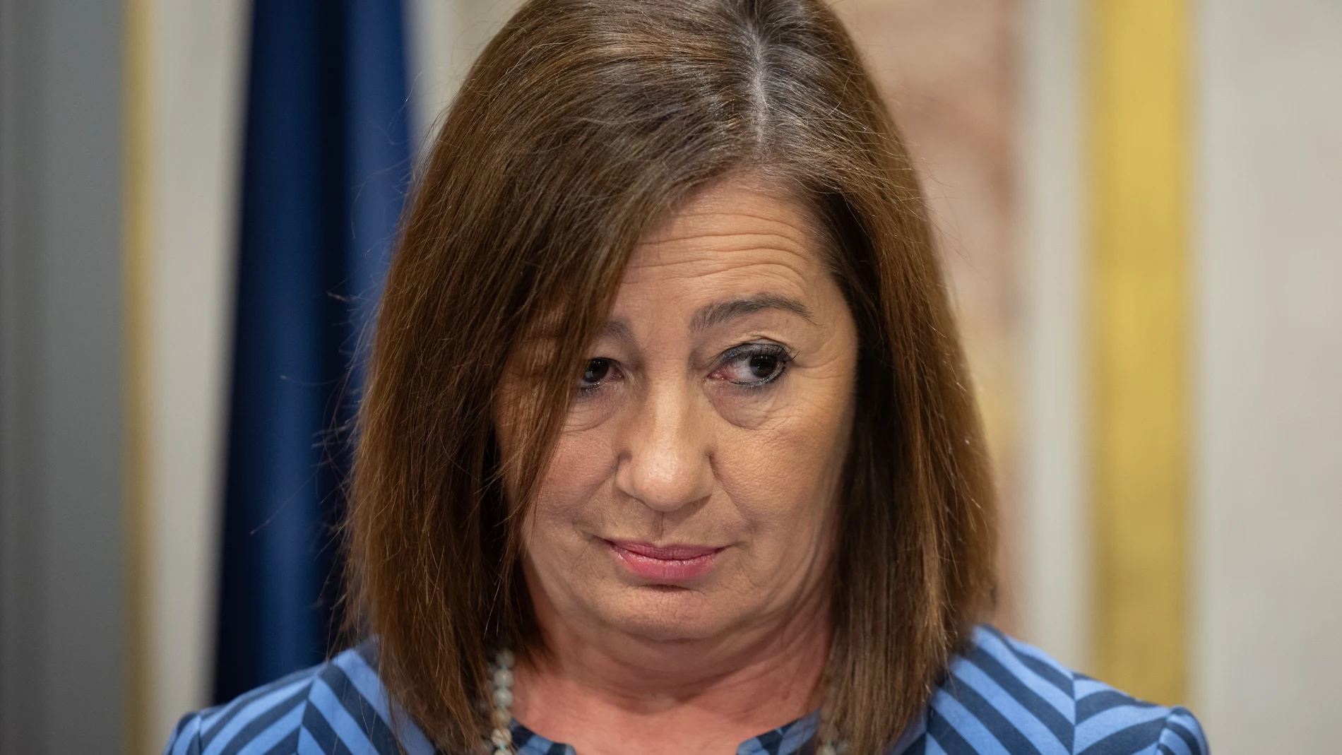 La presidenta del Congreso, Francina Armengol, durante una rueda de prensa, en el Congreso de los Diputados, a 5 de marzo de 2024, en Madrid (España). Durante la comparecencia, Armengol, ha hablado sobre la compra de mascarillas FPP2 que el Gobierno de Baleares adquirió en abril de 2020. Tras investigar la calidad de las mascarillas y comprobar que era inferior a la comprometida, el Gobierno pidió tres años después la devolución de las mismas por un valor de 2,6 millones de euros. Asimismo, h...