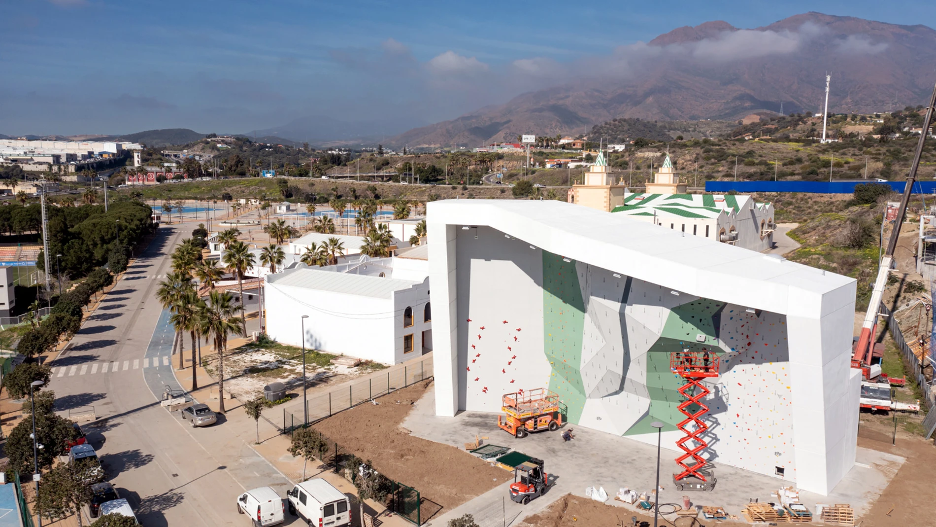 El Parque Ferial y Deportivo de Estepona contará con el mayor rocódromo al aire libre de EspañaAYUNTAMIENTO DE ESTEPONA25/02/2024