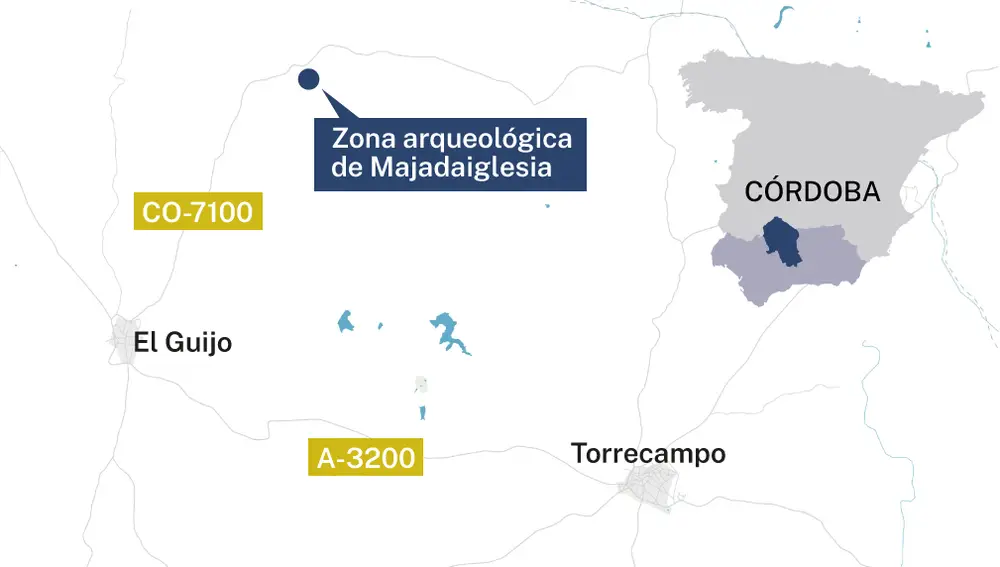 Yacimiento arqueológico en El Guijo