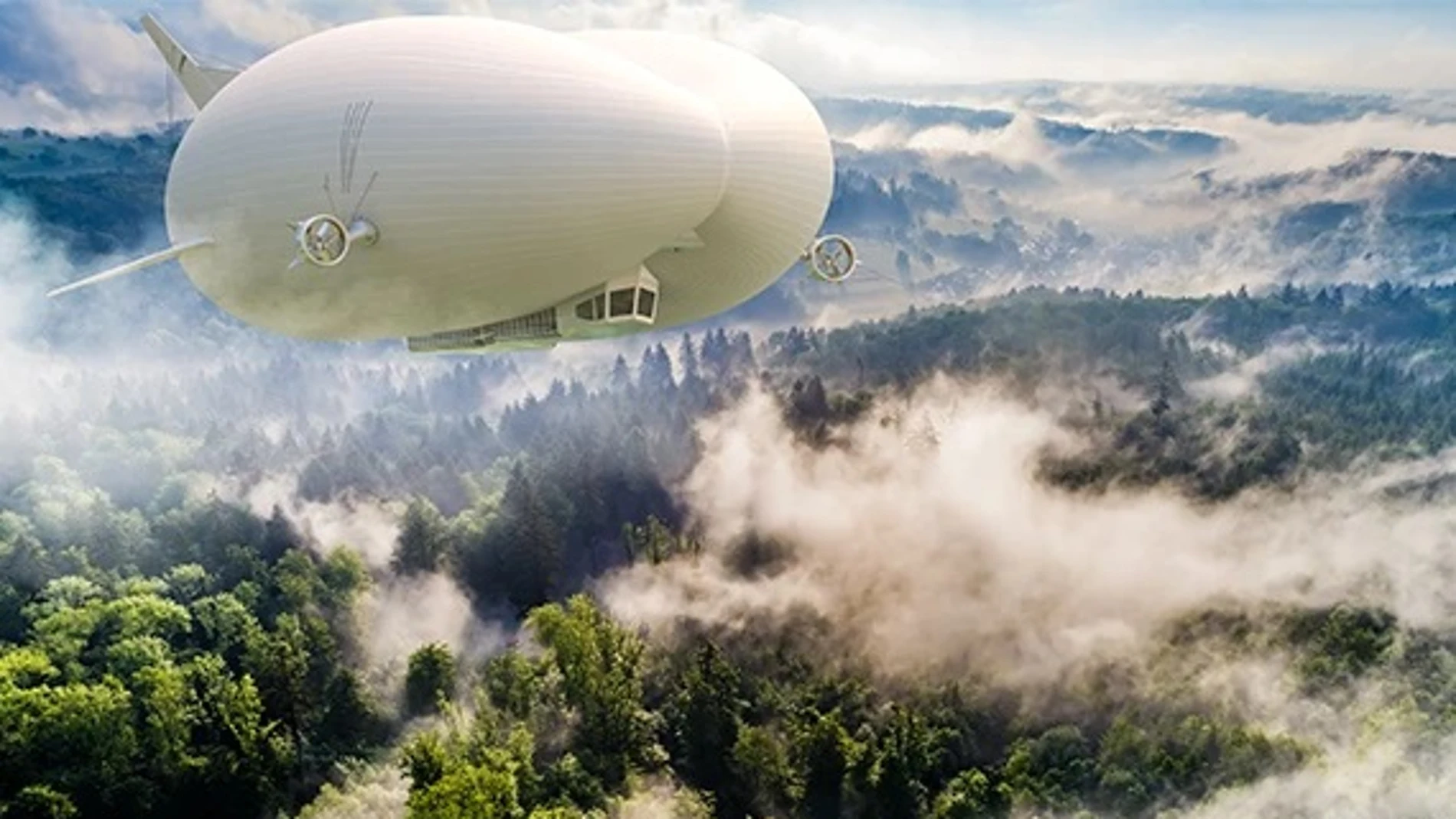 El zepelín vuelve a España: la empresa Air Nostrum pretende introducir el modelo de aeronave "Airlander 10" en los próximos años