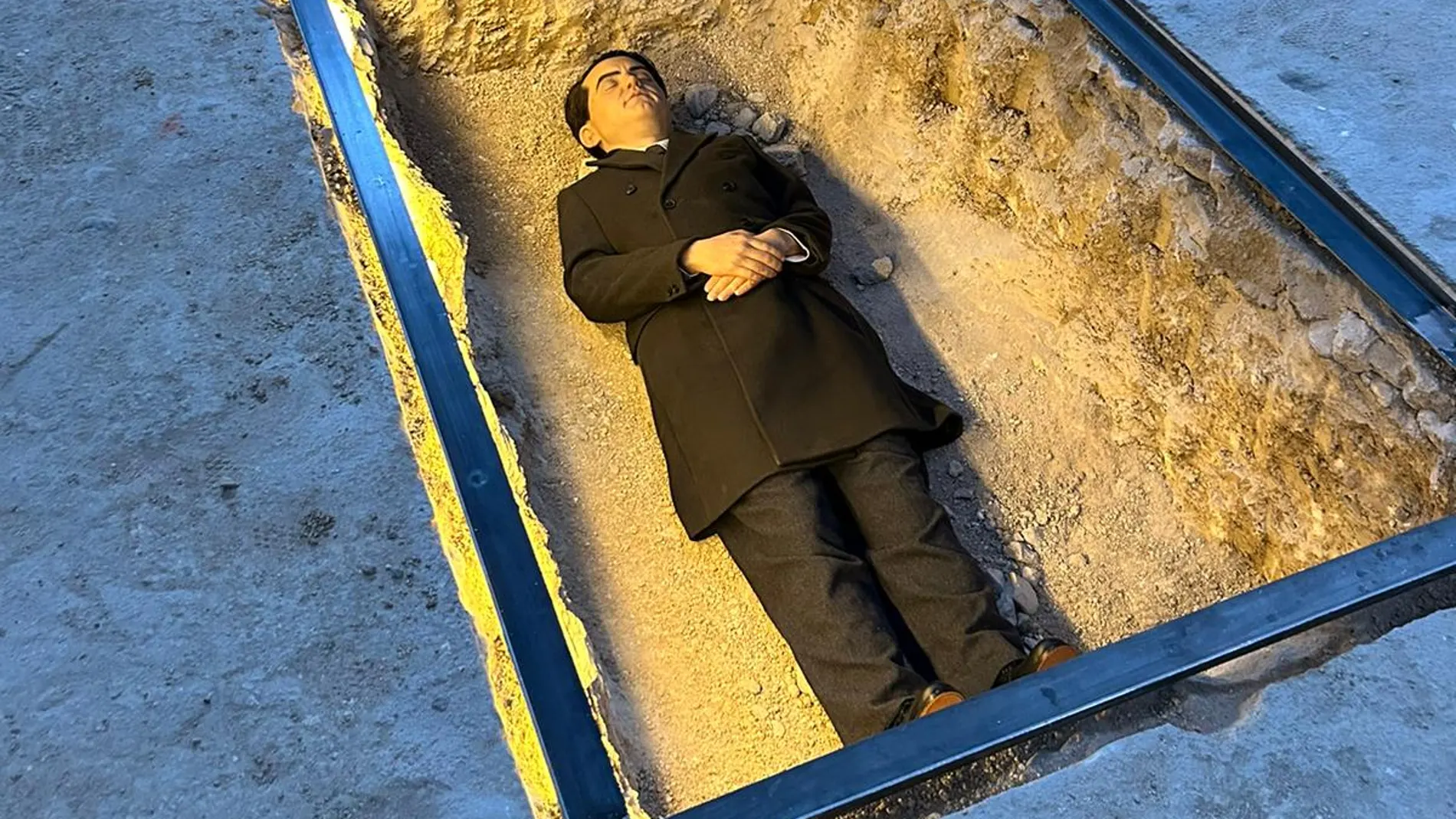 Una imagen de la obra de Eugenio Merino dedicada a Lorca
