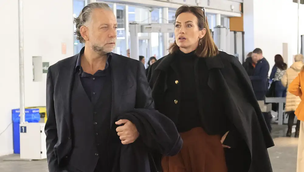 Bill Saad y Nieves Álvarez en ARCO de Madrid