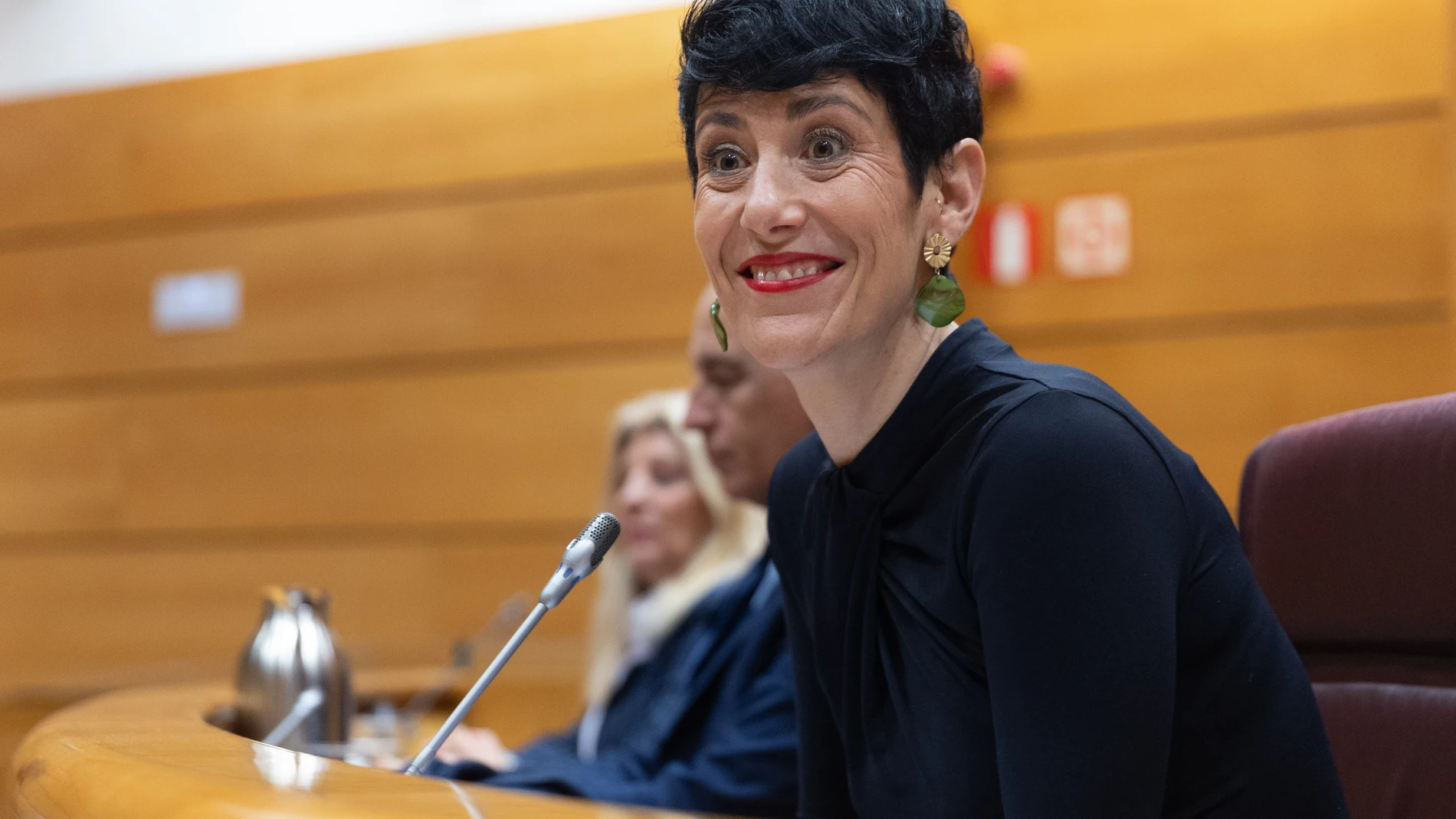 La ministra de Inclusión, Seguridad Social y Migraciones, Elma Saiz, durante la comisión de su departamento en el Senado, a 7 de marzo de 2024, en Madrid (España). La ministra comparece hoy para informar sobre las líneas generales de la política del ministerio que dirige. 07 MARZO 2024;MADRID;ELMA SAIZ;COMISION DE INCLUSION;SEGURIDAD SOCIAL Y MIGRACIONES;SENADO Eduardo Parra / Europa Press 07/03/2024