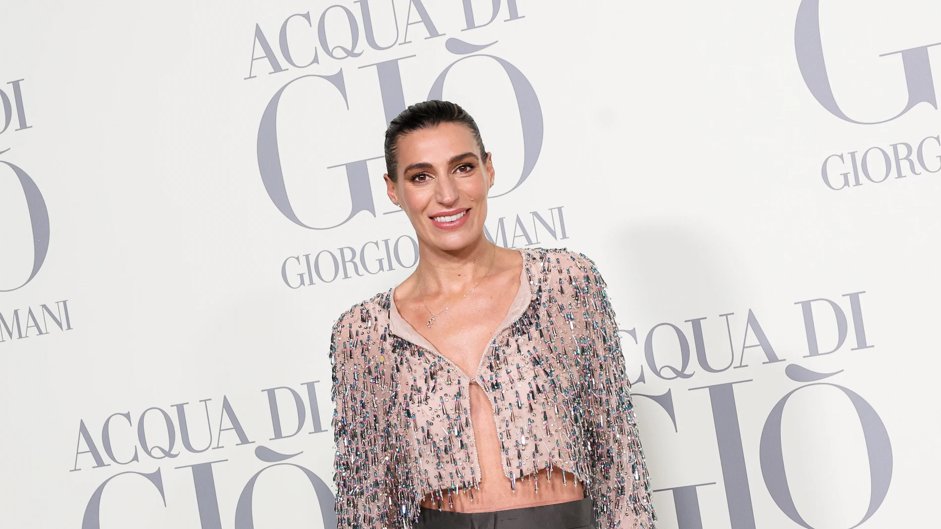 Eugenia Osborne en Gio by Armani en Madrid.