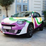 El nuevo Fiat 600, protagonista de la semana del arte en Madrid