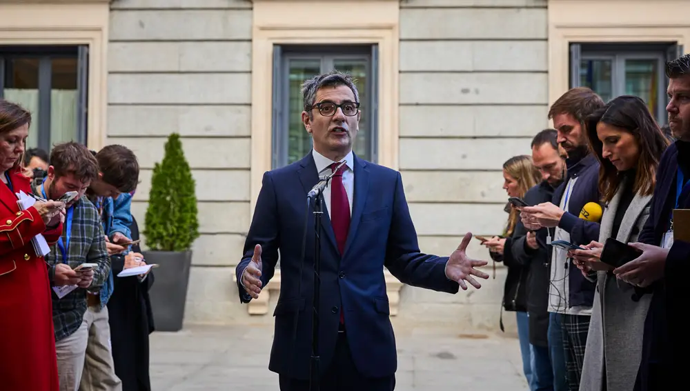 El ministro de Presidencia, Justicia y Relaciones con la Cortes, Félix Bolaños, participa en la Cumbre de la I