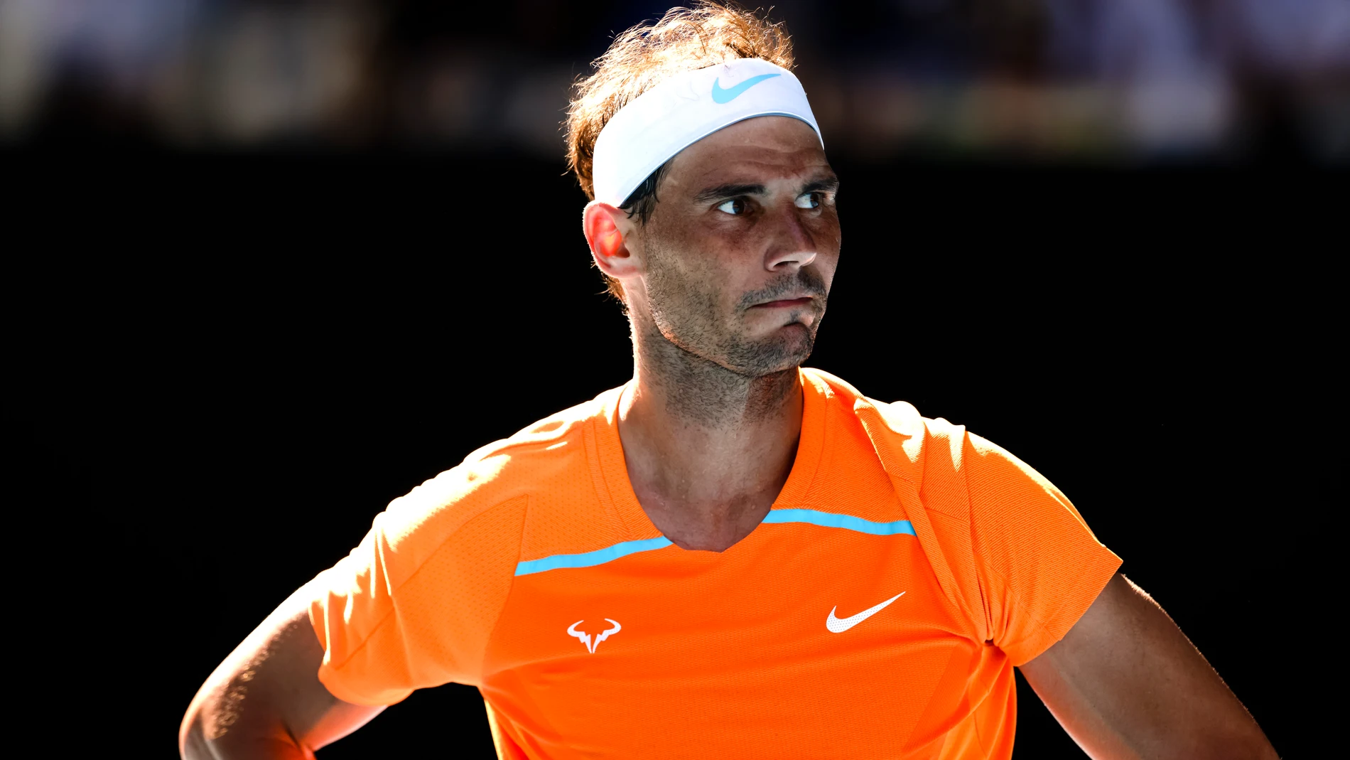 FILED - 16 January 2023, Australia, Melbourne: Spanish tennis player Rafael Nadal is in action against UK's Jack Draper aganist their men's singles tennis match during the Australian Open. Nadal withdraws from the Indian Wells Open. Photo: Frank Molter/dpa (Foto de ARCHIVO) 16/01/2023 ONLY FOR USE IN SPAIN