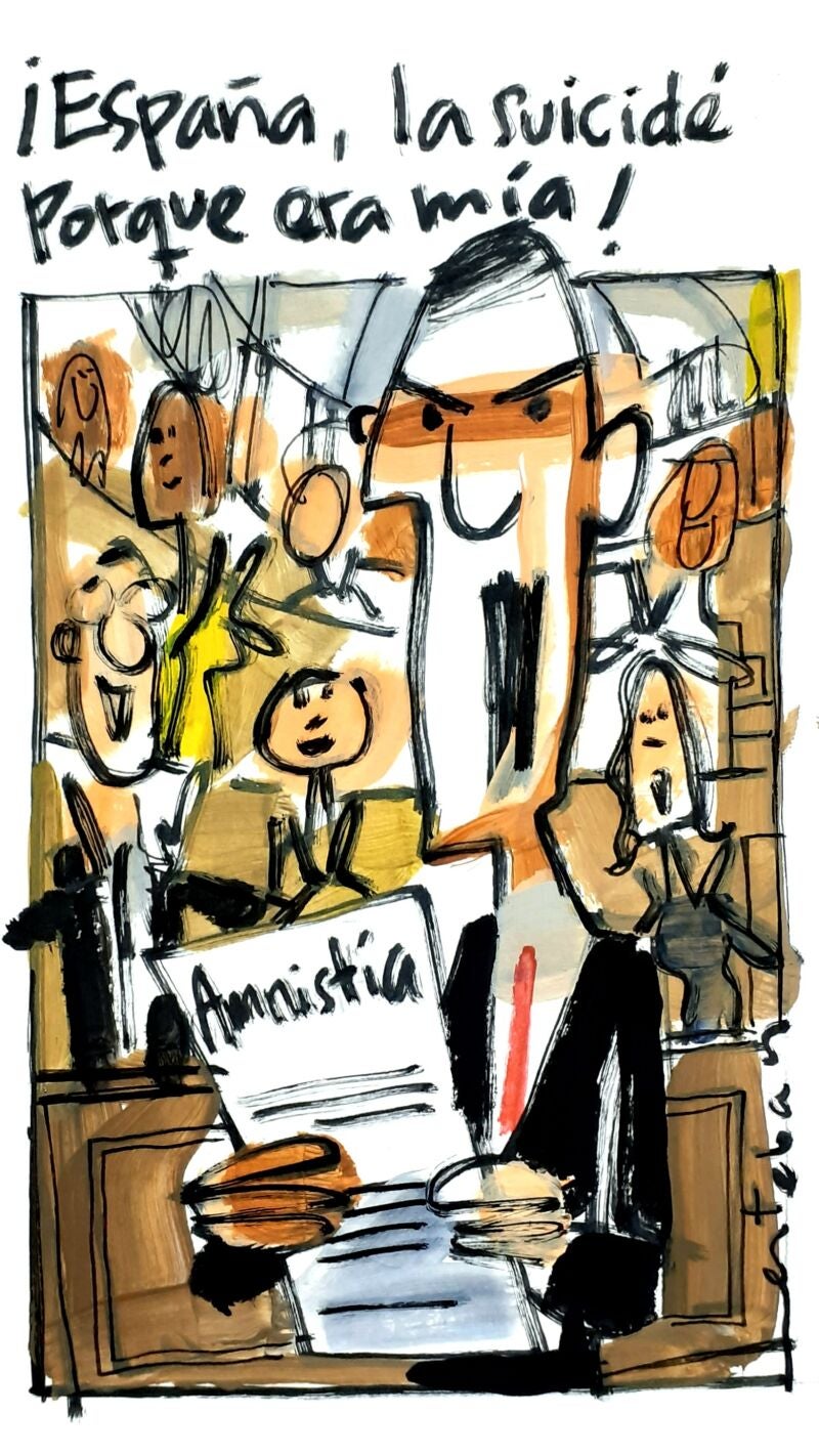 La viñeta de Esteban: 8 de marzo de 2024