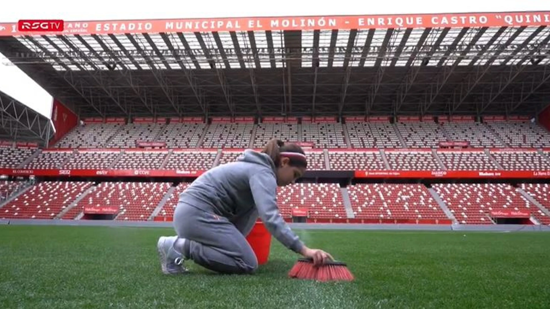 La alcaldesa de Gijón ha pedido la retirada del vídeo del Sporting por el 8-M