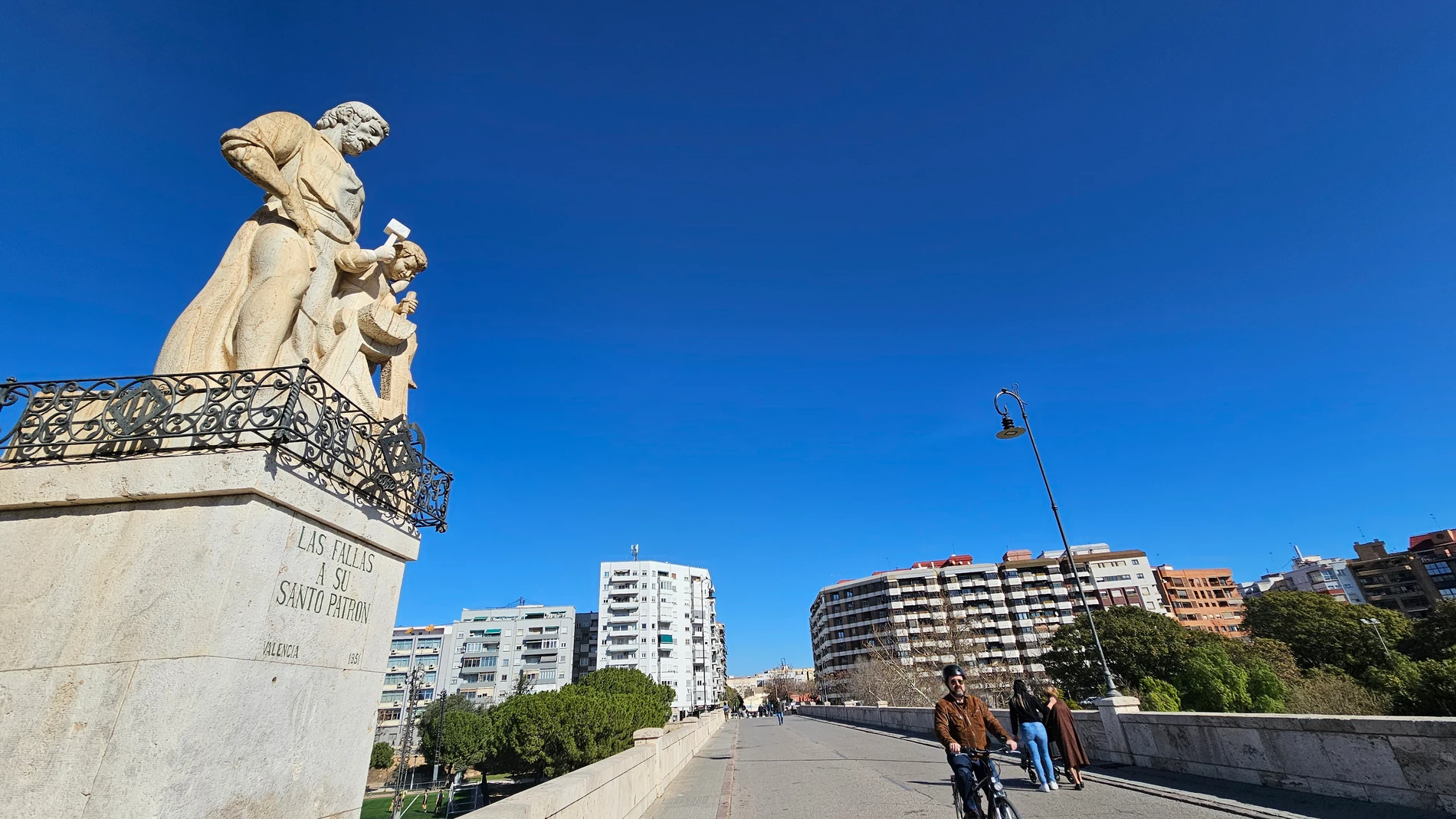 Imagen del Puente de San José en Valencia