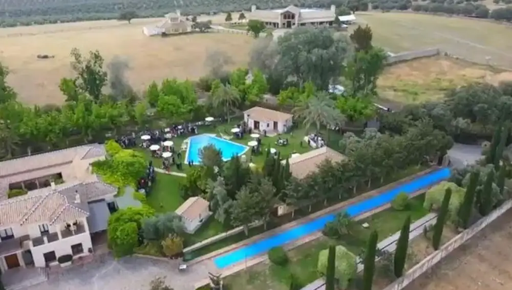 Finca La Cetrina de Enrique Ponce, donde se realizan bodas