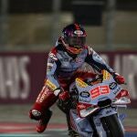 Marc Márquez con la Ducati