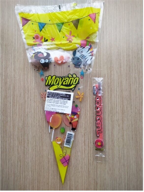 Bolsa cono cumple Moyano.