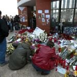 ALTAR POR LAS VICTIMAS DEL ATENTADO 11-M.SITUADO EN LA ESTACION DE ATOCHA.