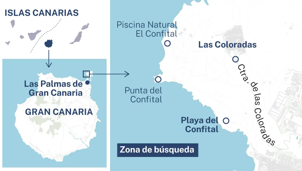 Localizador zona del Confital