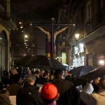 Procesión del Santo Cristo de la Sangre para pedir lluvia en Barcelona