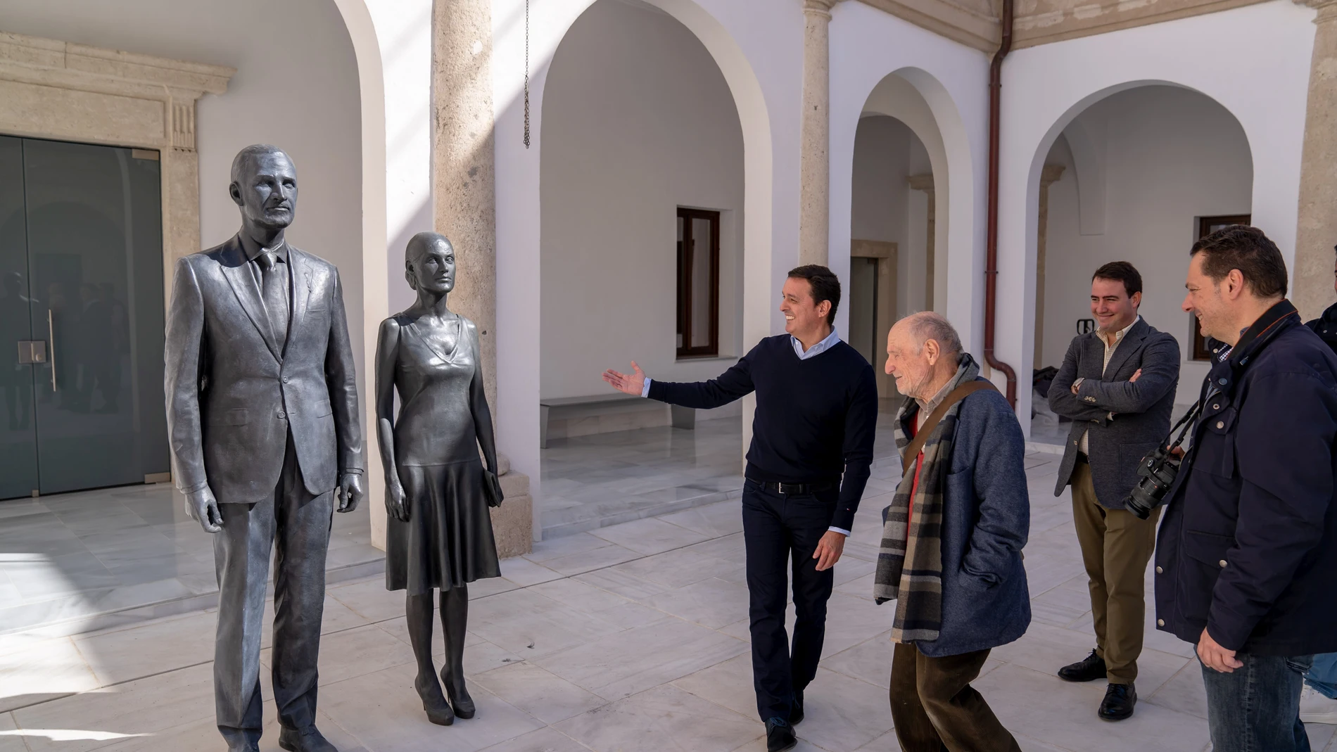 El presidente de la Diputación de Almería y Antonio López